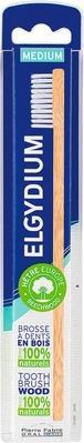 Produktbild Elgydium Eco Medium Zahnbürste Weisse Borsten (Mittel)