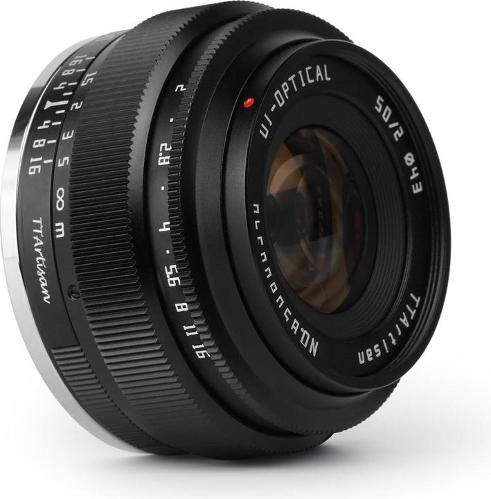 Image du produit TTArtisan 50mm f/2 MFT (Micro Four Thirds, Plein format)