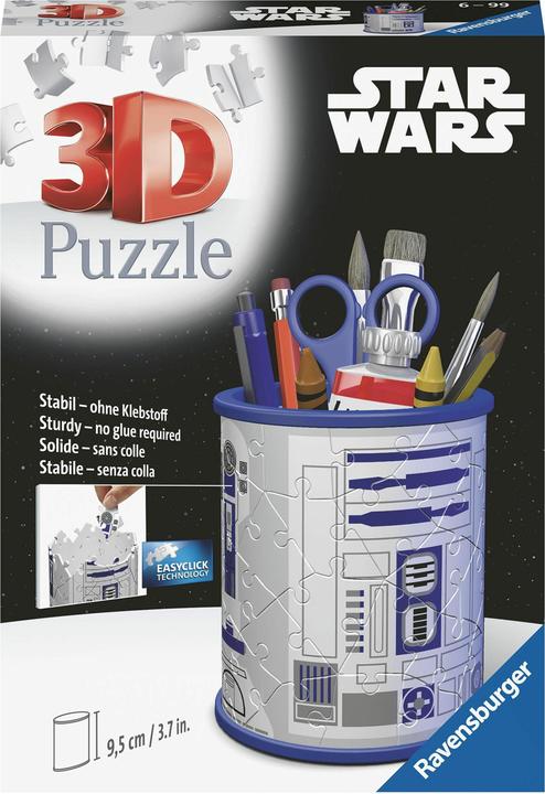 Ravensburger RAV Puzzel Utensilo - Star Wars R2D2 11554 (54 onderdelen)