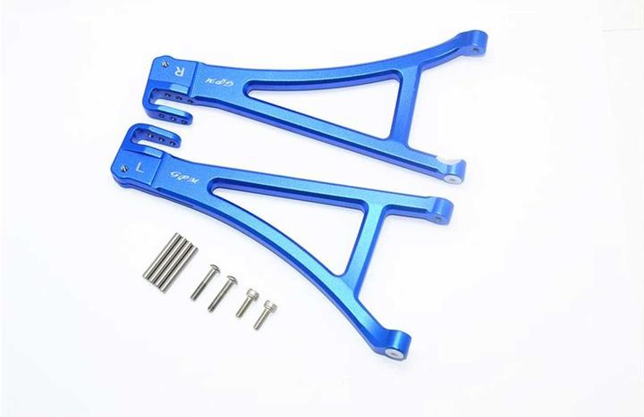 Produktbild GPM aluminium querlenker unten vorn blau trx 1/10 e-revo