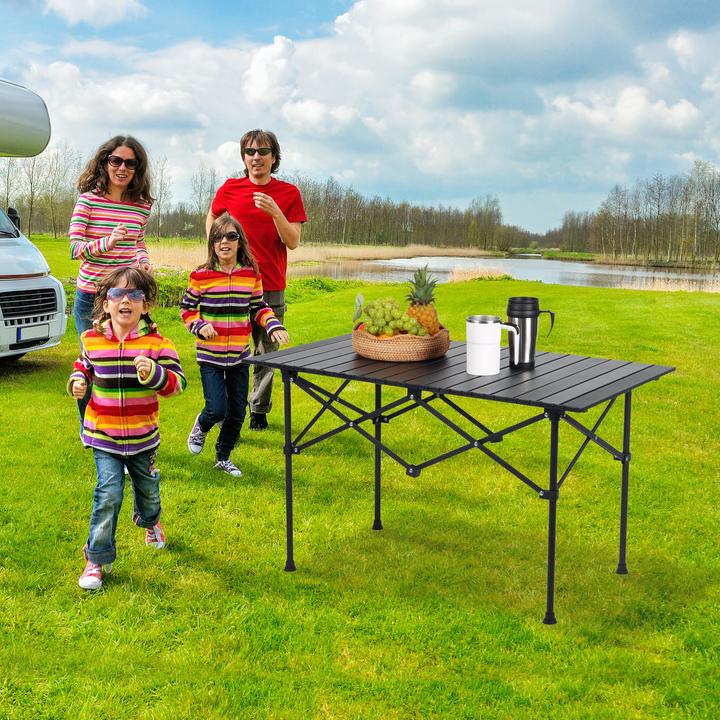 Produktbild Relaxdays Faltbarer Campingtisch aus Stahl