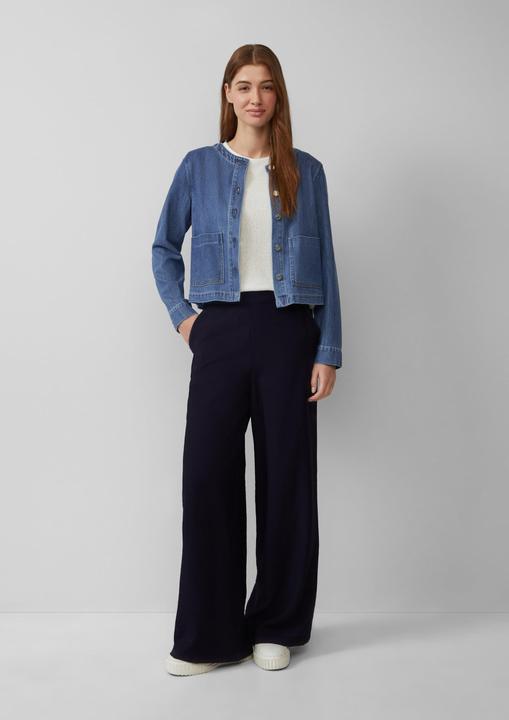 Actual product image S.Oliver Hose Wide-Leg-Hose im Loose Fit mit Elastikbund (Frequency band 38 (2600 MHz))