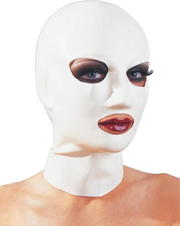 Produktbild LateX Toys Latex Kopfmaske weiss