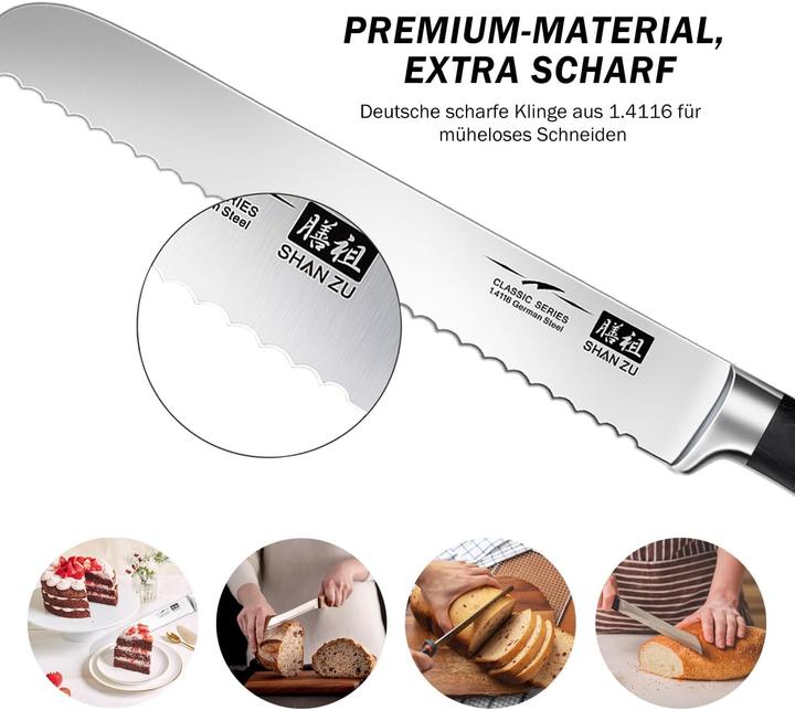 Produktbild Shan Zu Brotmesser (20.30 cm)