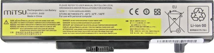 Produktbild Mitsu BATTERY BC/LE-E530 (LENOVO 4400 MAH 48 WH) - Batterie (6 Zellen, 4400 mAh)