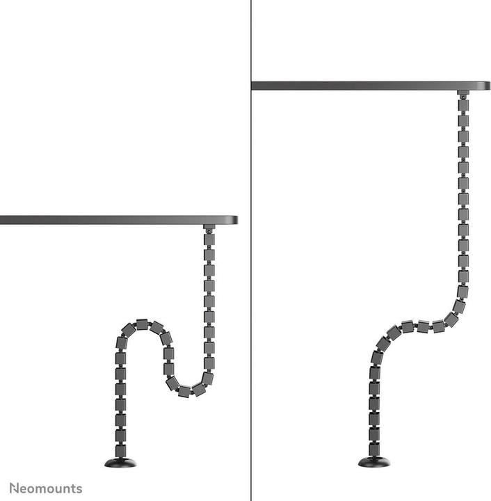Produktbild Neomounts Kabelkanal flexibel schwarz/magnetische Befestigung (Kabelschlauch, 9.94 cm)
