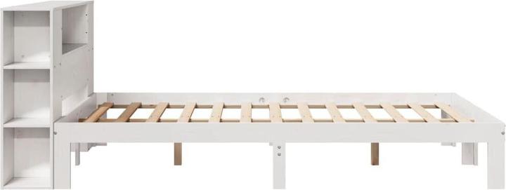 Produktbild vidaXL Bett mit Regal (135 x 190 cm)