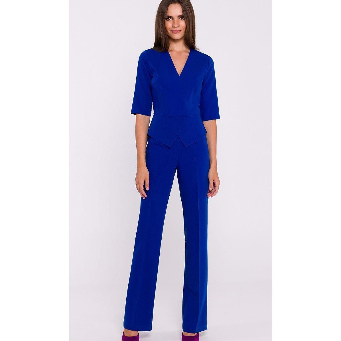 Stylove, Damen, Jumpsuit, Overall, Blau, (XXL)