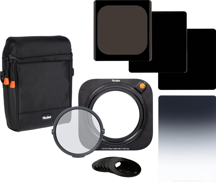 Produktbild Rollei Filter Holder MK 3 Master Kit (ND- / Graufilter, ND- / Grauverlauffilter)