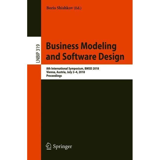 Business Modeling and Software Design, Fachbücher von Boris Shishkov