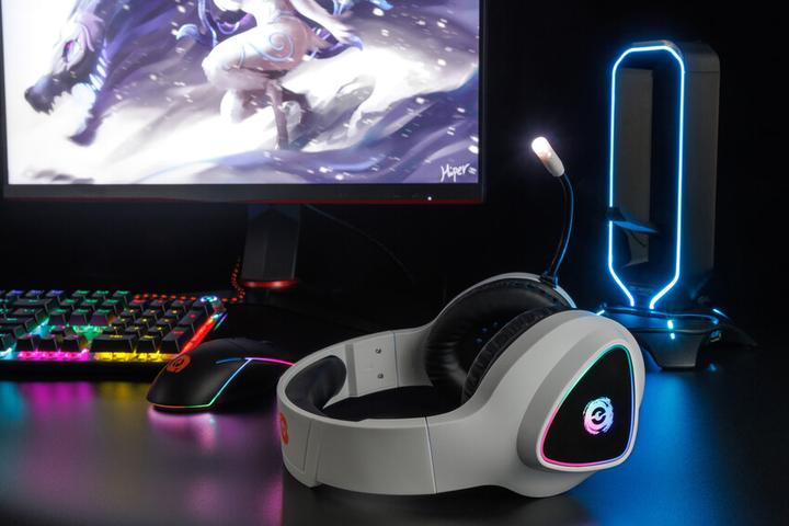 Immagine prodotto Canyon GH-6, cuffie da gioco Shadder, USB / 2x jack da 3,5 mm, cavo da 2 m, retroilluminazione RGB (Cablato)