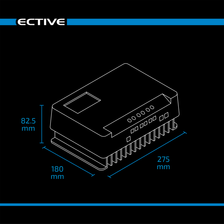 Produktbild Ective SC 30 Pro | MPPT Solar-Laderegler 12V/24V 30A | 2. Generation