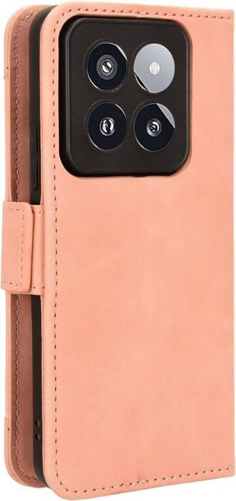 Produktbild Cover-Discount Xiaomi 14 Pro - Etui viele Kartenfächer rosa (Xiaomi 14 Pro)
