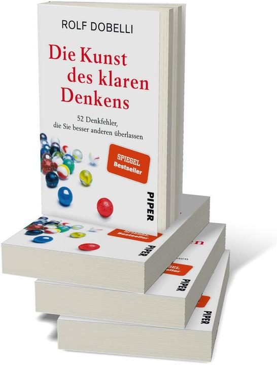Actual product image Die Kunst des klaren Denkens (German, Rolf Dobelli, 2025)