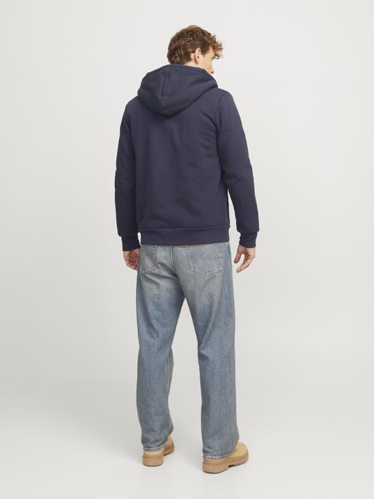 Actual product image Jack & Jones Jprblumason Teddy Sweat Zip Ln (S)