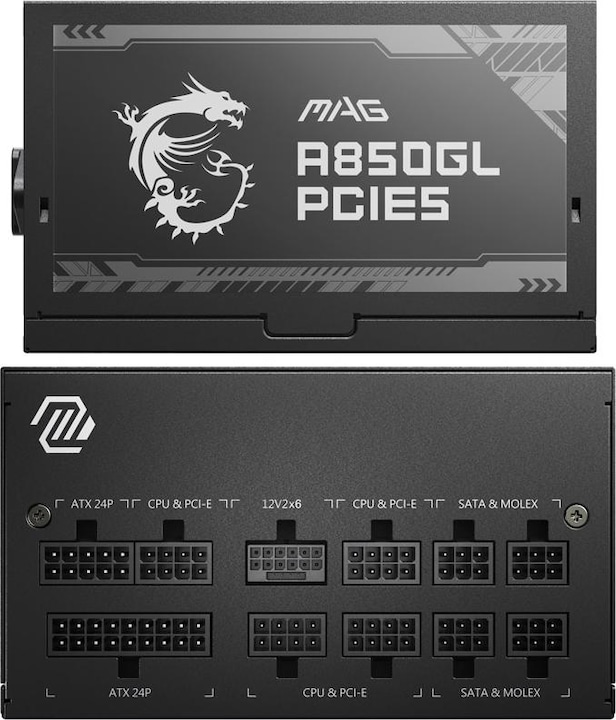 Actual product image MSI MAG A850GL PCIE5 (850 W)