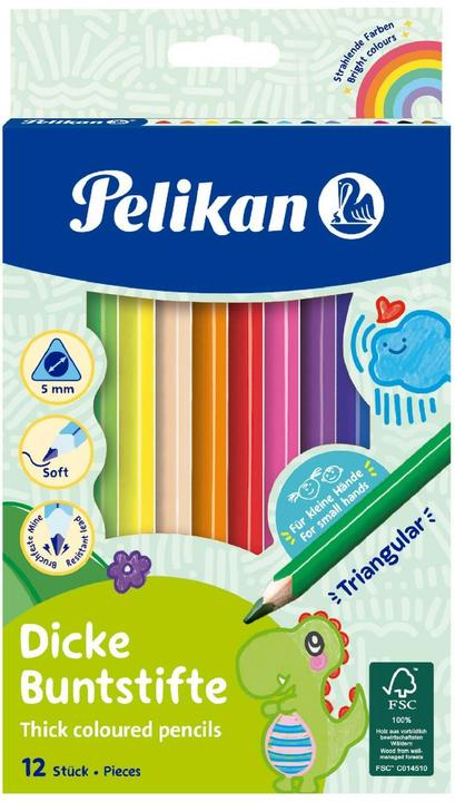 Produktbild Pelikan Buntstifte (12x)