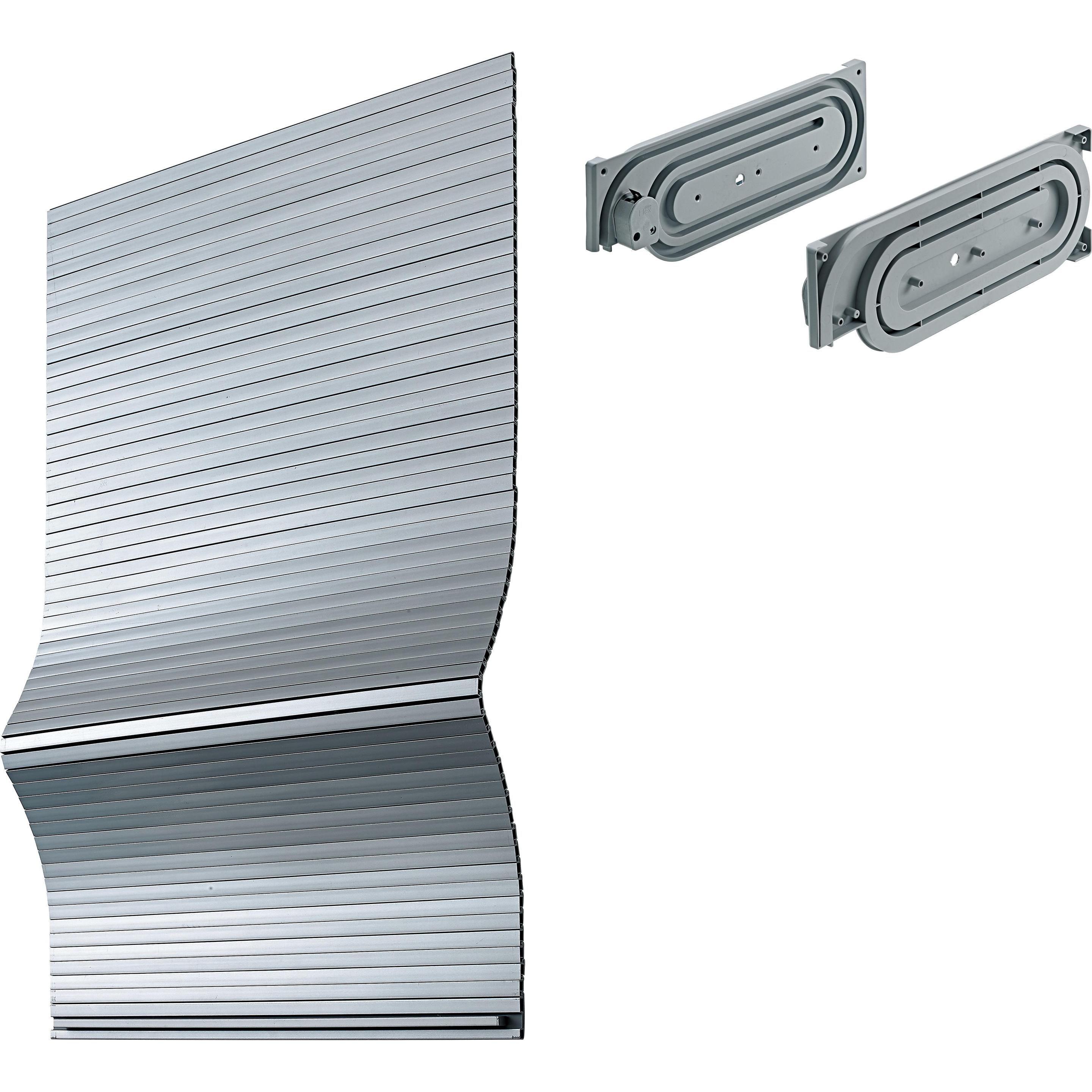 Hettich, Möbelausstattung, Schrankrollladen (Rollladen für Schrank, 500x600x350mm ohne Schiene (1 Stk.)