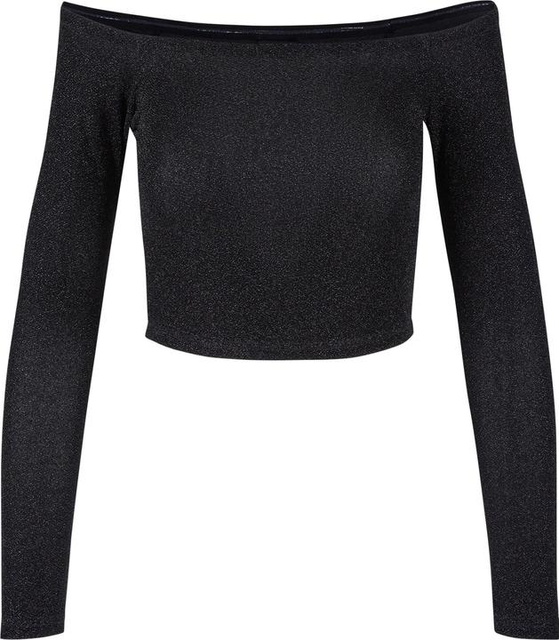 Immagine prodotto Urban Classics Ladies Off Shoulder Glitter Longsleeve (3XL)