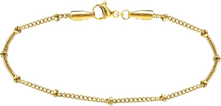 Produktbild Star Piercing Armkette vergoldet Basic Ringe (18 cm, ohne Messing)