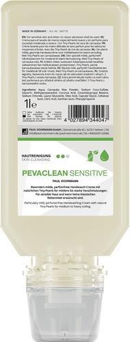 Paul Voorman Hand wash cream PEVACLEAN 1l unscented soft bottle PAUL VOORMANN (Liquid soap, 1000 ml)