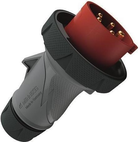 Actual product image Mennekes CEE plug PTX 16A 5p 6H 400V IP69