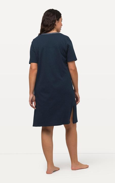 Produktbild Ulla Popken Bigshirts, 2er-Pack, Rundhals/V-Ausschnitt, Halbarm (46, 48)