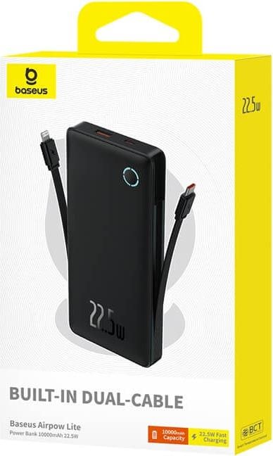 Actual product image Baseus Airpow Lite (10000 mAh, 37 Wh)