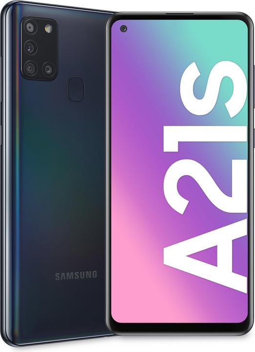 Produktbild Samsung Galaxy A21s EU (32 GB, Black, 6.50", Dual SIM, 4G)