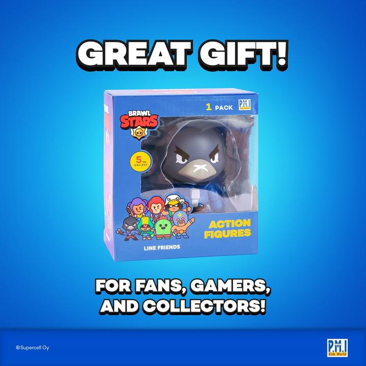 Immagine prodotto Pmi Kids World BRAWL STARS S1 ACTION FIGURES 11cm - CROW