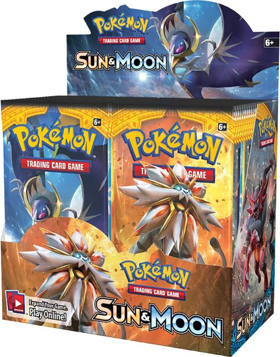 Produktbild Pokémon Sun & Moon Booster Display (Englisch)