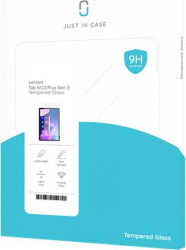 Actual product image Just in Case Tempered Glass Clear Screen Protector Lenovo Tab M10 Plus (3rd Gen) (1 pcs., Lenovo Tab M10 Plus (3rd Gen))