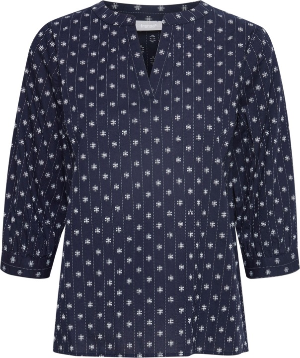 Blazer navy con anticatura (200913)