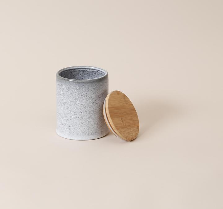 Immagine prodotto Esmée Cannister di pietra (10 x 10 x 13 cm)