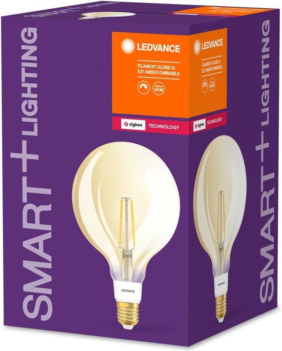 Produktbild Ledvance Smart+ Filament Globe (E27, 6 W, 680 lm, 1 x, E)