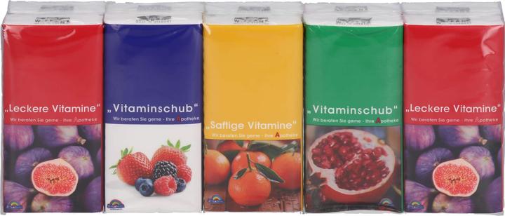 Produktbild BabyFrank Taschentücher Motiv Vitamine, 1 St
