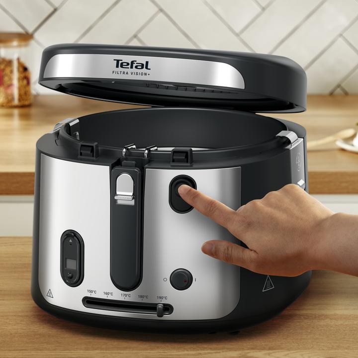 Produktbild Tefal Die Fritteuse Filtert Die Sicht Ff2588e0