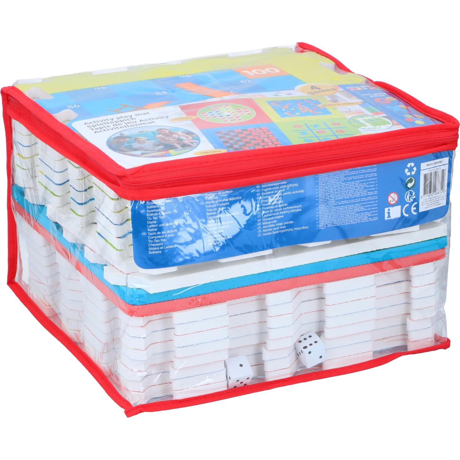 Thumbnail - HTI-Living, Spielteppich + Spielmatte, Spielmatte Set, 4 Spiele (30.5 x 30.5 cm)