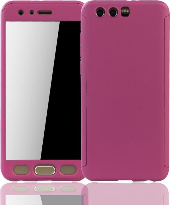 Actual product image König Design Case Mobile Protection for Huawei Honor 9 Full Case Cover Screen Protector Bumper Pink (Honor 9)