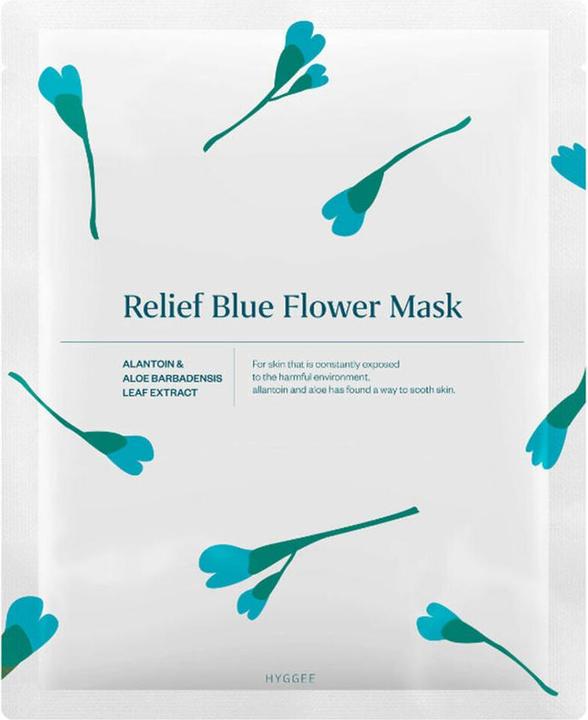 Immagine prodotto Hyggee Maschera a fiore blu in rilievo (35 ml)