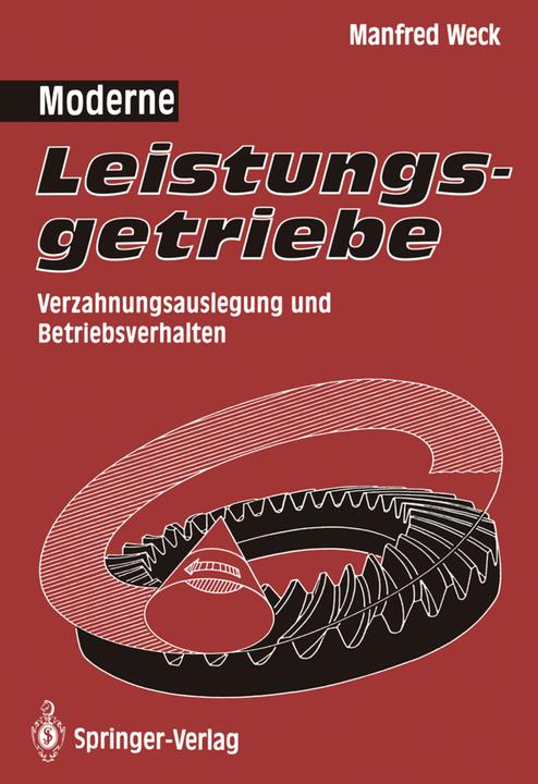 Actual product image Moderne Leistungsgetriebe (Manfred Weck, 2012)
