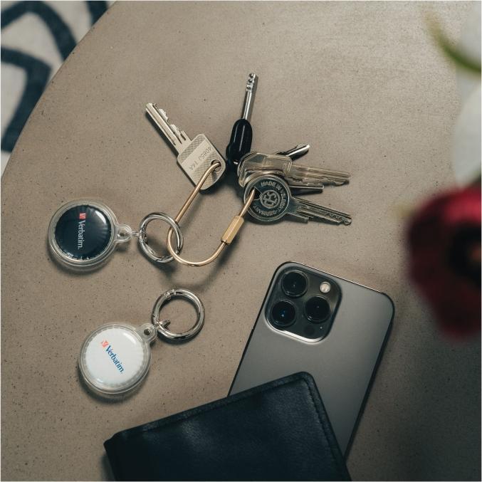 Produktbild Verbatim 1x2 My Finder Coin Bluetooth Item Finder s/w 32134 (iOS)
