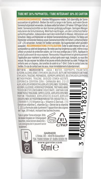 Produktbild Garnier Ambre Solaire Hydra 24 (Sonnenmilch, SPF 30, 50 ml, 50 g)