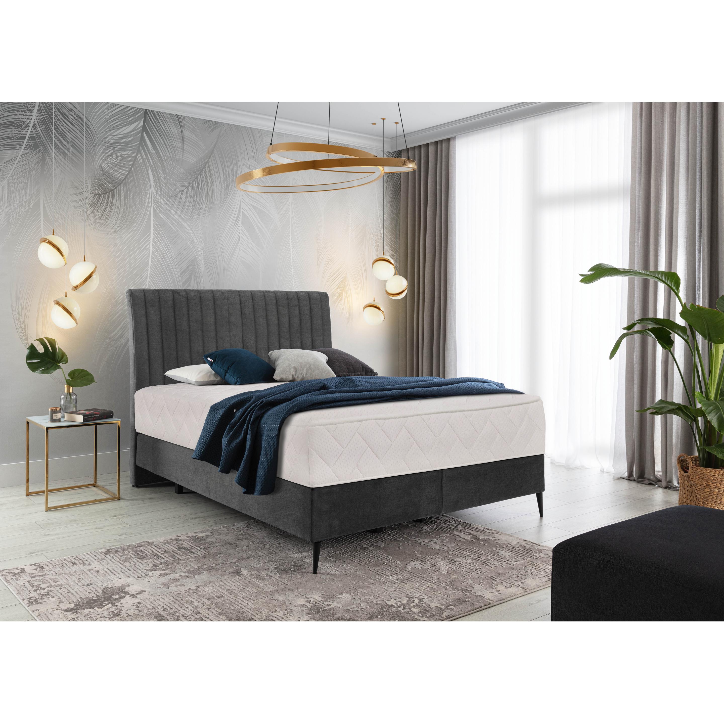 ELTAP, Boxspringbett, Blanca (180 x 200 cm)