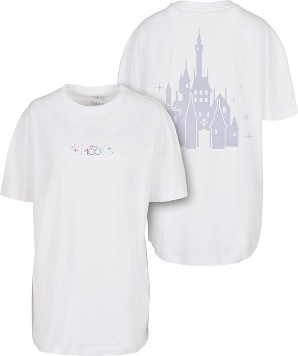 Produktbild Merchcode Ladies Disney 100 Castle Tee - 119329 (3XL)