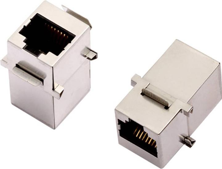 Produktbild Encitech 3101S-CAT6a RJ45-Steckverbinder CAT 6a 2101-0115-06 Doppelkupplung Po