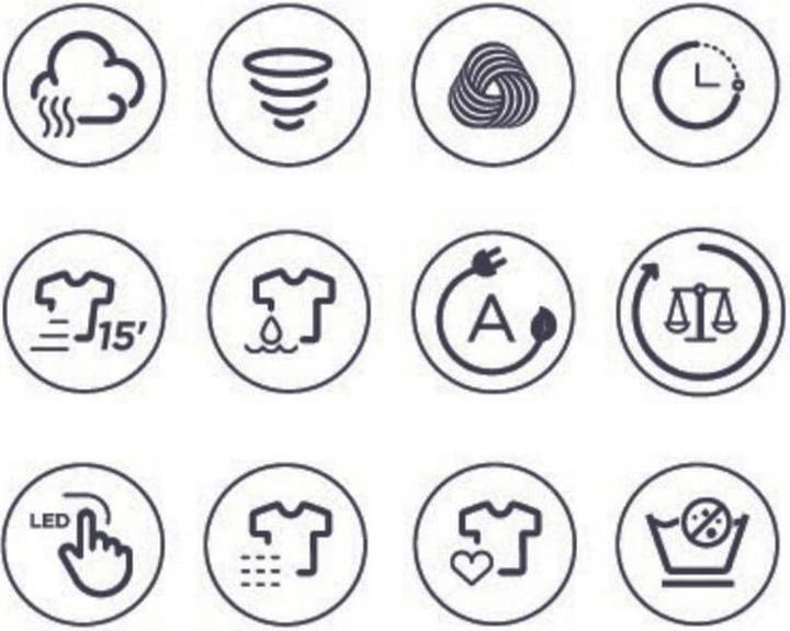 Produktbild Kibernetik SmartEdition SEW512 9kg Waschmaschine A (9 kg, Links)