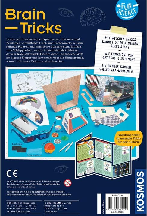 Actual product image Kosmos Fun Science - Brain Tricks