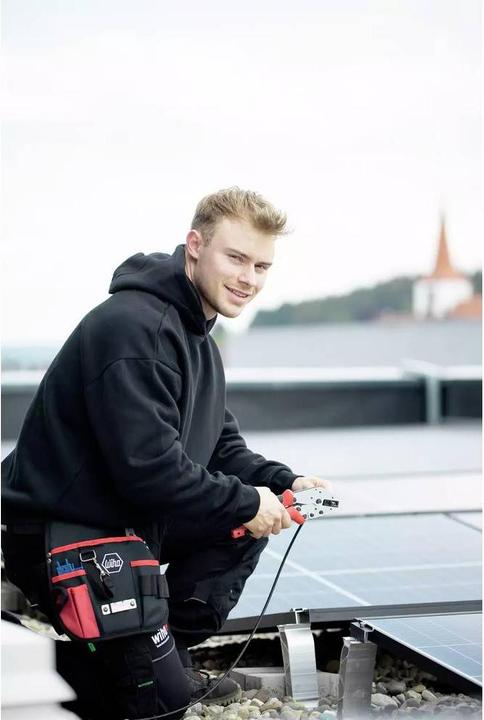 Produktbild Wiha 45796 Crimpzange 1 Stück Photovoltaik-Verbinder, Solar-Steckverbinder 2.5 bis 6mm² (250 mm)
