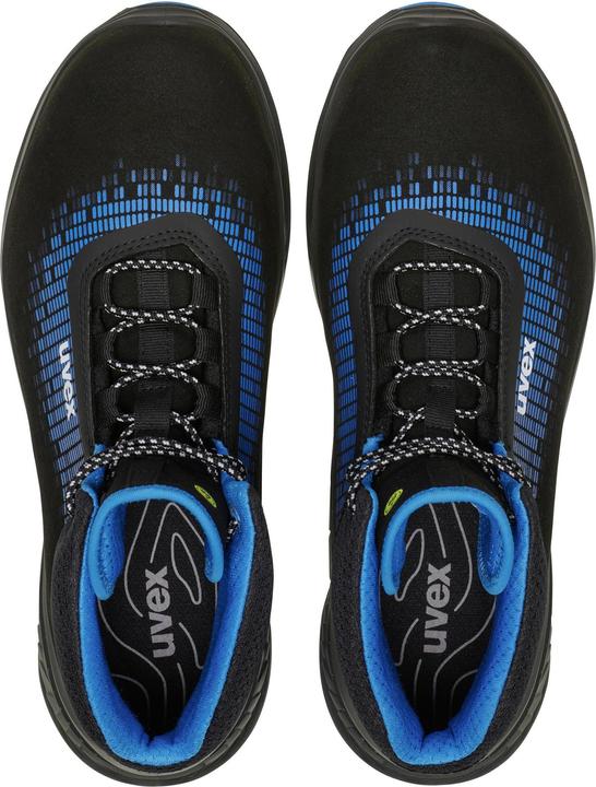 Produktbild Uvex Safety 6833947 Sicherheitsstiefel S2 Schuhgrösse (EU): 47 Blau, Schwarz 1 Paar (S2, 47)